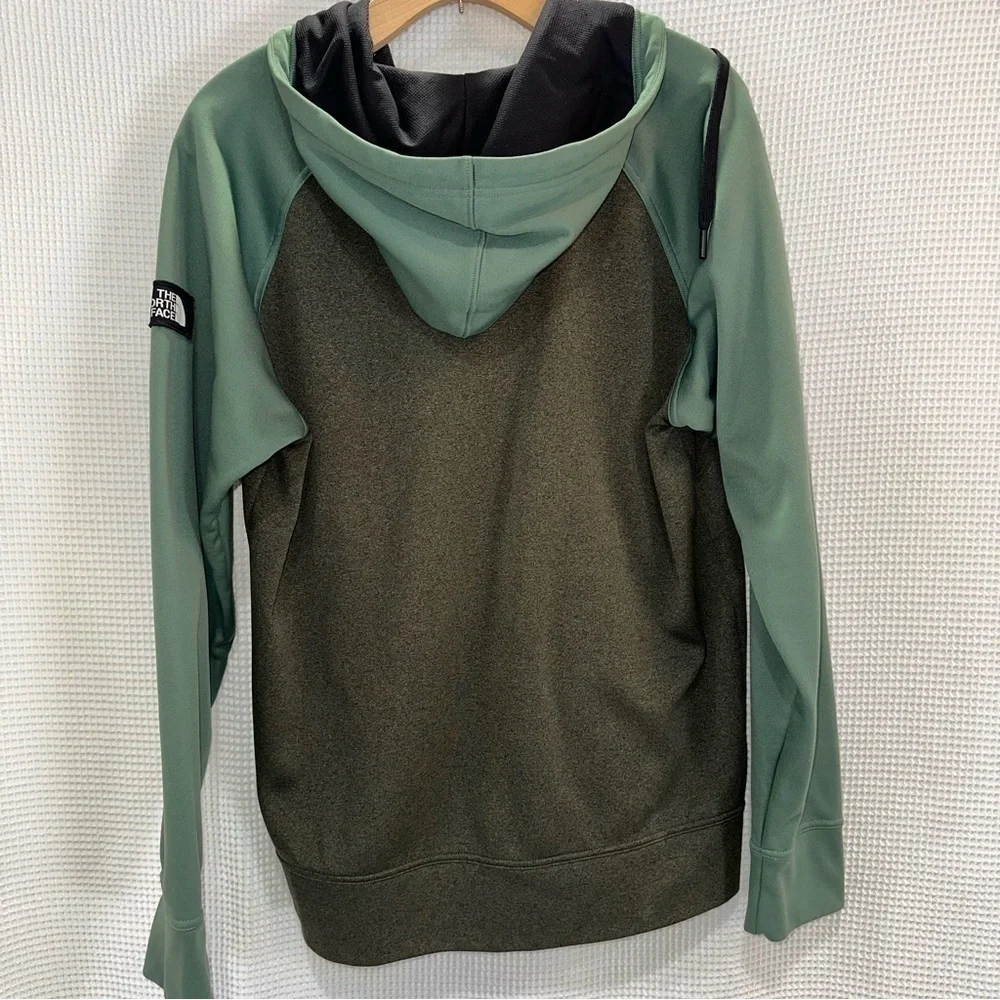 The North Face Men's Medium Mack Mays Full Zip Hoodie Sweatshirt Jacket Green